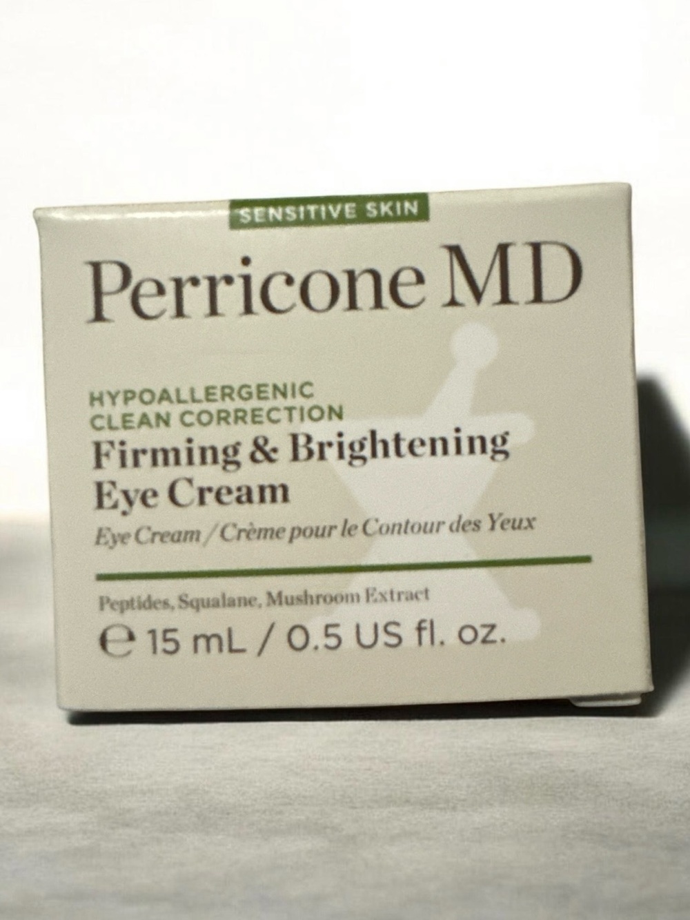 Perricone MD Firming & Brightening Eye Cream - Cream and Green Accents